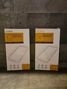 5 S21 Premium Tempered Glass Screen Protectors - Picture 1 of 3