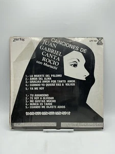 Juan Gabriel Canto Rocio Lp Record Vg+ 12” - Picture 1 of 5