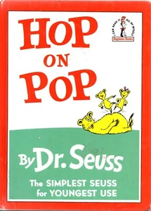 Hop on Pop de Dr. Seuss - Tapa Dura - Editorial Harper Collins - Imagen 1 de 2