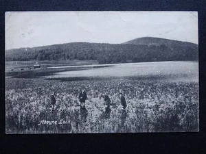 Aberdeenshire ABOYNE LOCH Kinder waten in Loch um 1918 Postkarte von Valentine - Bild 1 von 2