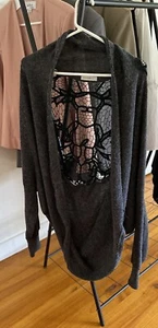 Sambara Women’s Grey Jacket Cape S/M - Picture 1 of 6