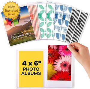 Álbumes de fotos 4x6 fotos - (juego de 8), por mini álbumes, cada uno puede contener hasta 36 - Imagen 1 de 12