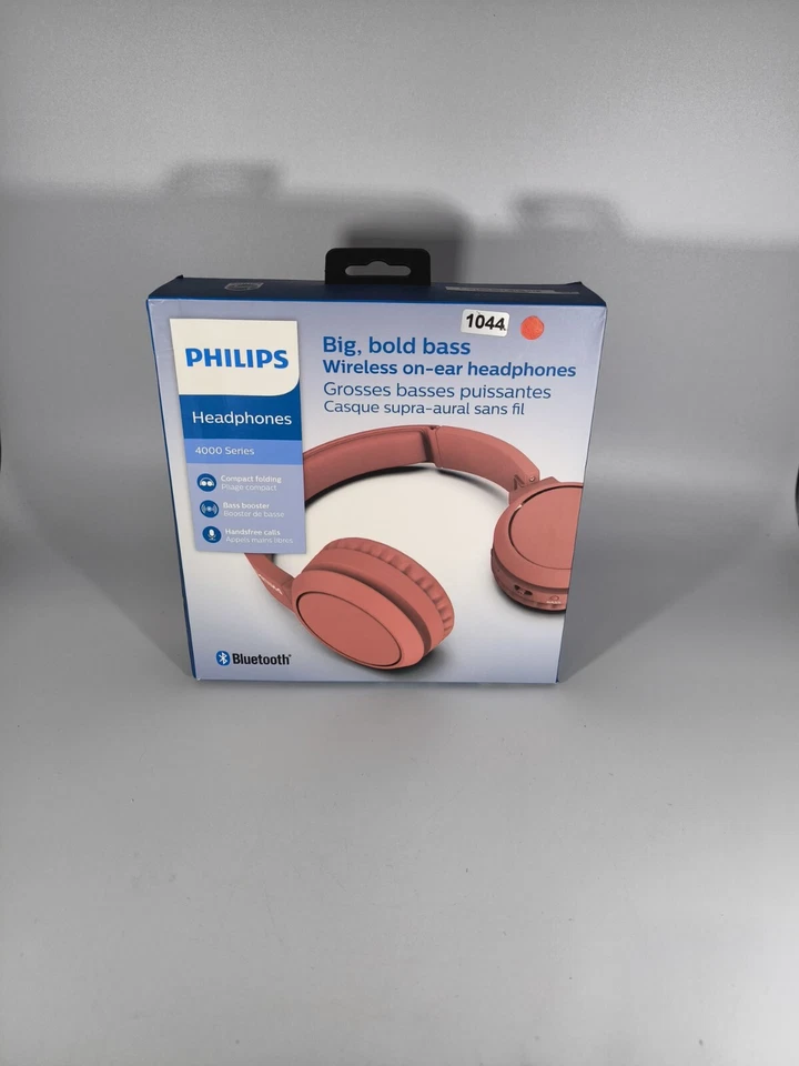 Philips TAH4205RD Kabelloser On-Ear-Kopfhörer - Rot Verpackung leicht Beschädigt - Bild 1 von 1