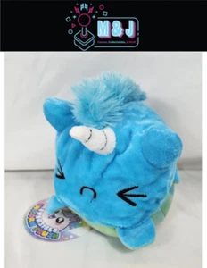 Blue/Green Reversable Unicorn Plush 20cm  (Aussie Seller) - Picture 1 of 4