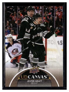 Jesper Bratt 2021-22 Upper Deck UD Canvas #C317 New Jersey Devils - Picture 1 of 2