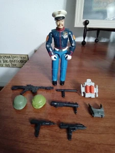 Vintage 1980s G.I. Joe Hasbro Original Figure/Accessory Lot Snake Eye's Uzi etc. - Picture 1 of 24