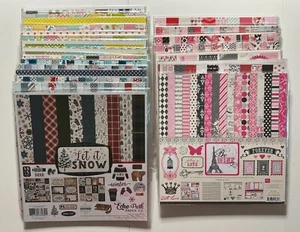 Paquete de papel Echo Park 12 x 12 varias variaciones disponibles - tú eliges - Imagen 1 de 51