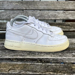 Nike Air Force 1 AF1 Clásico Bajo Lo 07 Triple Blanco Entrenadores Reino Unido 5 UE 38 *LEER - Imagen 1 de 24