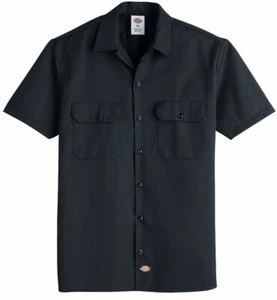 Dickies Men's Size S-2XL 3XL 4XL 5XL Short Sleeve Work Shirt Shop Mechanics 1574 - Picture 1 of 54