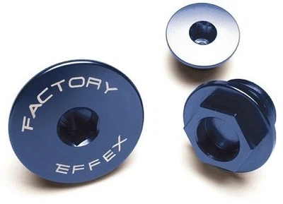 Factory Effex Engine Plug Kit - Blue Motorcycle Dirt Bike 17-36112 466022 - Image 1 of 3