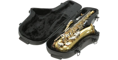 Fundas rígidas para saxofón tenor profesional contorneado SKB 1SKB450 nuevas Foto 1 de 4