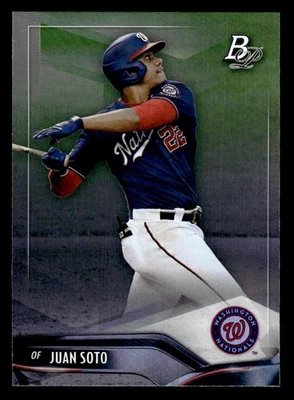 2021 Bowman Platinum #73 Juan Soto Card Washington Nationals - Image 1 of 2