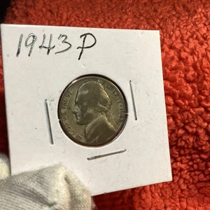 1943 P JEFFERSON NICHEL 35% ARGENTO SPEDIZIONE GRATUITA - Foto 1 di 2