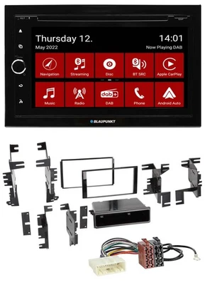 Blaupunkt MP3 DVD Bluetooth DAB 2DIN USB Autoradio für Nissan Quest Rogue Titan - Bild 1 von 4