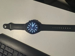 Samsung Galaxy Watch 3 45mm Mystic Black (LTE) (SM-R845U) - Picture 1 of 5