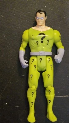 Figura de acción suelta vintage The Riddler Toy Biz 1989 DC Super Powers Foto 1 de 4