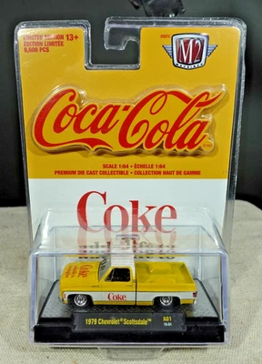 M2 Machines Coca Cola 1979 Chevrolet Scottsdale 1/64 - Immagine 1 di 3