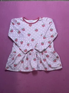 Stitchy Fish Strawberry Fleece gefüttert Long Sleep Top gefüttert - Bild 1 von 8