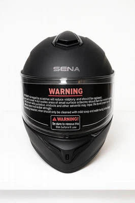 Sena Outrush R Modular Flip-up Motorcycle Helmet Matte Black Bluetooth - Image 1 of 4