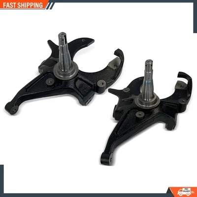 FRONT FOR 82-04 CHEVY S10 / GMC SONOMA JIMMY S15 PICKUP 2WD 2" INCH DROP SPINDLE Foto 1 de 4