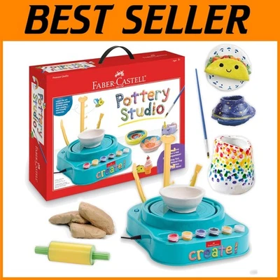 Estudio de cerámica completo para principiantes - 3 libras de arcilla, herramientas Foto 1 de 4