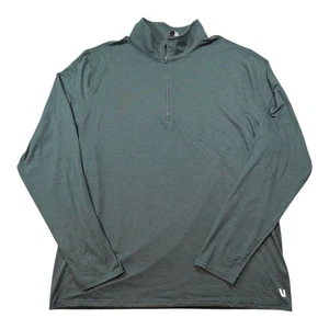 Vuori Ease Performance Pullover Herren XXL Grün 1/4 Half Zip Langarm V2001 - Bild 1 von 7