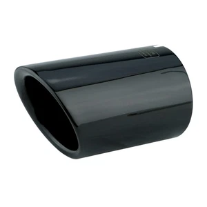 Cubierta de escape negra para Audi A4 B9 8W A5 5F 1,4TFSI 2,0TDI cubierta de tubo de escape - Imagen 1 de 6