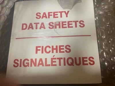 Accuform ZRS655 SDS Industrial Binder, White - Image 1 of 2