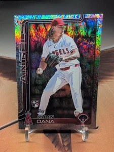 Caden Dana RC Sandglitter 2025 Topps Series 2 Los Angeles Angels - Picture 1 of 3