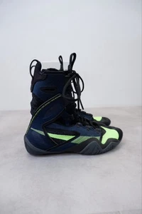Nike HyperKO Mens Boxing Boots Size Uk 7 Eu 41 Navy Worn Once - Picture 1 of 8
