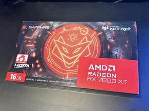 SAPPHIRE NITRO+ AMD Radeon RX 7800 XT 16GB GDDR6 Graphics Card - Picture 1 of 6