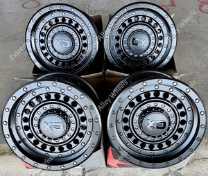 17" Black XD-136 Alloy Wheels Only Ford Expedition + F150 Pick Up 6x135 Pcd Only - Picture 1 of 8