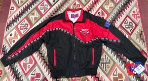 New With Tags Vintage Chicago Bulls Wind Jacket PRO PLAYER Men’s XL 90s Retro - Picture 1 of 11