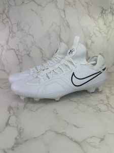Botines de lacrosse Nike Huarache 9 Varsity LAX blancos/negros para hombre 12 FD0090-101 - Imagen 1 de 5