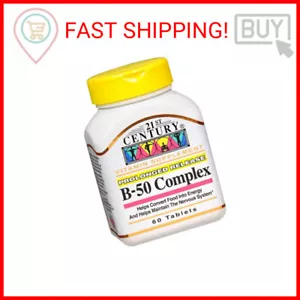 21st Century B 50 Complex Prolonged Release Tablets, 60 Count (Pack of 1) - Picture 1 of 1