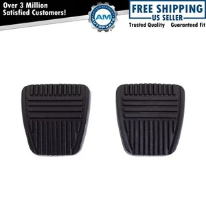 Clutch & Brake Pedal Pad Set Fits 1983-2006 Toyota - Picture 1 of 4