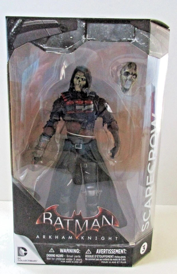 Batman Arkham Knight Scarecrow Action Figure 4 Series 1 DC Collectibles 7"