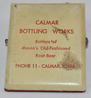 Vintage Masons Root Beer Calmar IA Bottling Works Advertising Clip