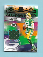 2022 Aaron Rodgers Donruss All Pro Kings JERSEY Card #APK-1! SP# 276/299!