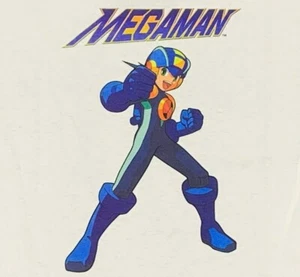 S/XS * nos vtg MEGA MAN 15th anniv CAPCOM t shirt * video game megaman - Picture 1 of 5