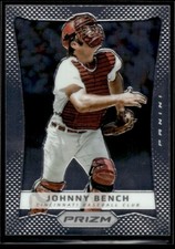 2013 Panini Father's Day Prizm Johnny Bench Cincinnati Reds #141