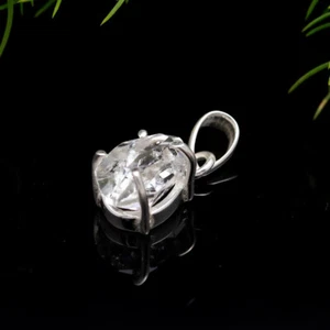 Herkimer Diamond 925 Sterling Silver Pendant Beautiful Gifts Jewelry R-1516 - Picture 1 of 7