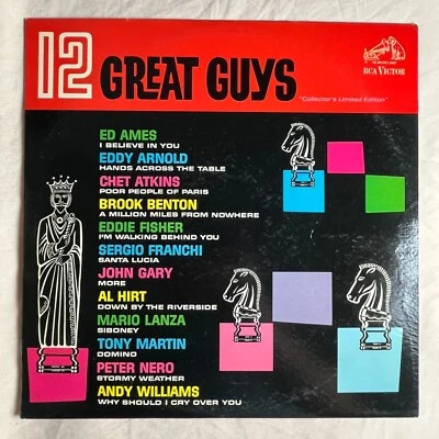 VARIOUS 12 Great Guys 1964 Vinyl LP RCA Victor PRM-161 - VG+ - Image 1 of 4