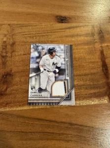Oswaldo Cabrera 2023 Topps Museum Materials Game Used Patch /50 Rookie RC NRMT+ - Picture 1 of 2