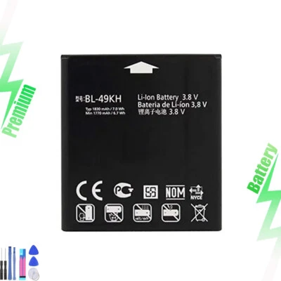 NEW BATTERY FOR LG P930 NITRO HD ATT VS920 SPECTRUM VERIZON BL-49KH LTE - Image 1 of 4