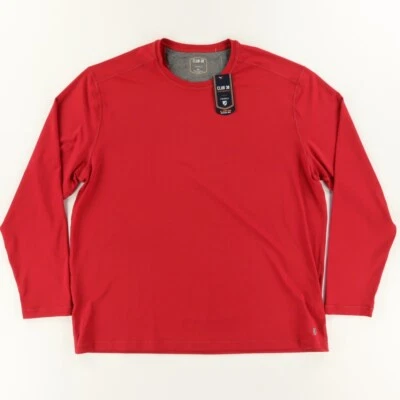 Daniel Cremieux Club 38 Performance Long Sleeve Shirt Red Men's XL - Image 1 of 4