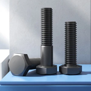 Sechskantschrauben Maschinenschrauben M4 M5 M6 M8 M10 12.9 Schwarz Extra Lang - Picture 1 of 8