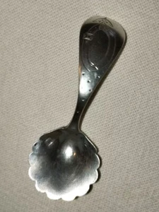 Pelle à sel - mini louche Argent massif Minerve 1er titre orfèvre B C - Imagen 1 de 8