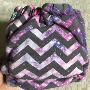Gray Star Boutique Cloth Diaper Size 1 PLUSH VELOUR  Handmade extra inserts - Picture 1 of 10
