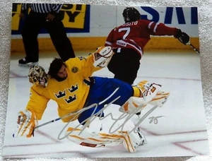 Vancouver Canucks Jacob Markstrom signiertes 8x10 Foto Auto - Bild 1 von 1